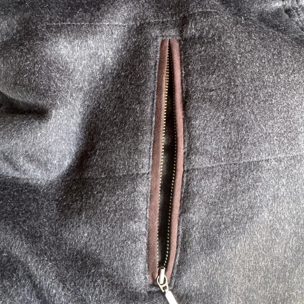 Daniel Cremieux Signature Collection Brown Wool Cashmere Reversible Vest Sz XXL